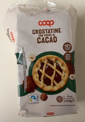 Crostatine con crema al cacao