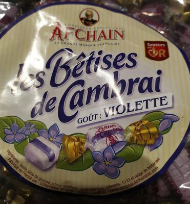 Les bêtises de cambrai gout violette