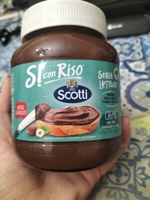 Crema di riso nocciole e cacao