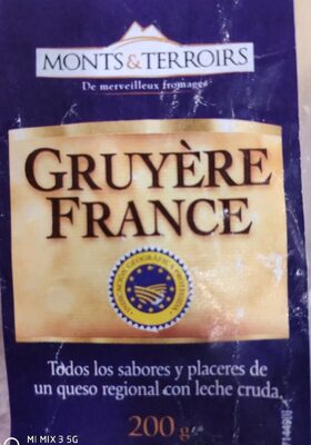 Queso de leche cruda 'Gruyere France'