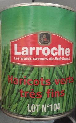 Haricots verts très fins
