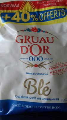 Farine de gruau T45 (+40% offert)