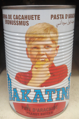 Pâte d'arachide front packaging