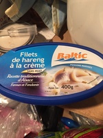 Filets de hareng à la crème