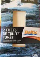 2 filets de truite fumée