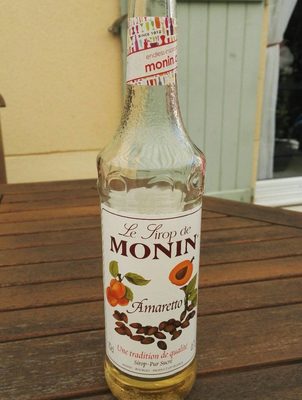 Sirop Amaretto Monin 70 CL, 1 Bouteille