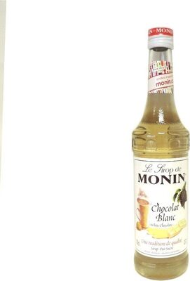 Sirop de Monin chocolat blanc