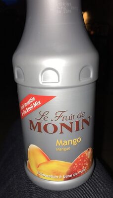 Monin Le Sirop Mango Fruit Based Preparation