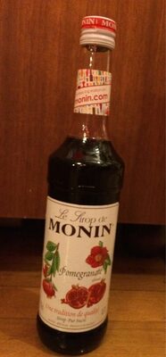Monin Pomegranate front packaging
