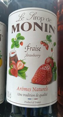 Sirop de Fraise - Monin