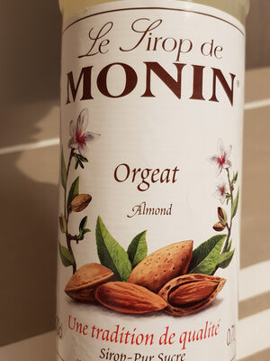 Almond Syrup front packaging