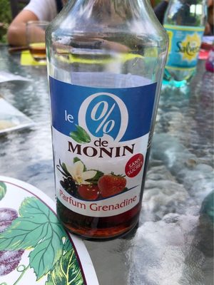 Boisson concentree parfum grenadine