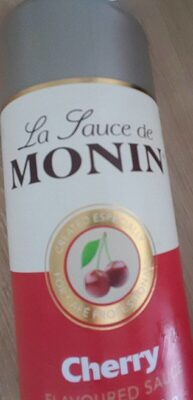 sauce monin cherry
