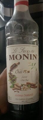 Chai tea front packaging