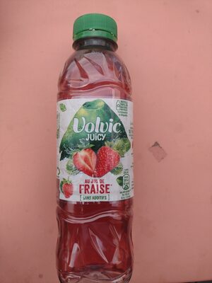 Volvic Juicy Fraise front packaging