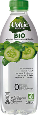Volvic essentiel bio front packaging
