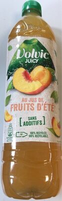 Volvic juicy au jus de fruits d'été