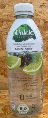 Volvic Essence Limette-Cassis, 75 cl PET