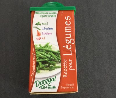 Recette pour legumes