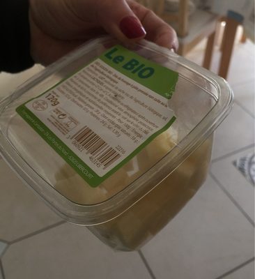 Dés Gouda Bio front packaging