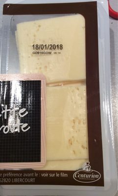 Raclette sans croûte en tranches