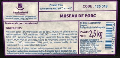 Museau de porc