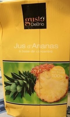 Jus d'Ananas à base de concentré