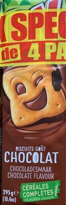 Biscuits goût chocolat