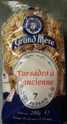 Pâtes d'Alsace, Torsades à l'ancienne (7 Œufs Frais)