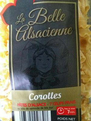 Corolles - Pâtes d'Alsace 7 œufs frais