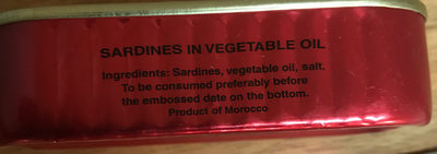 Citadelle ingredients label