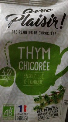 Thym chicorée front packaging