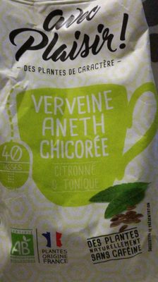 Verveine aneth chicorée front packaging