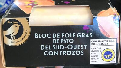 BLOC DE FOIE GRAS DE PATO front packaging