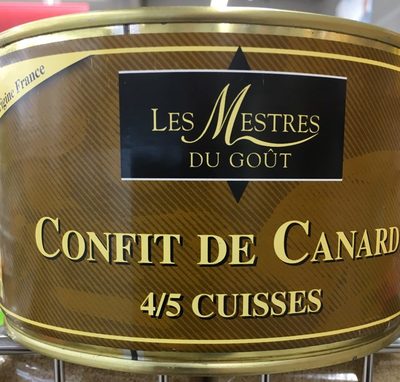 Confit de canard front packaging