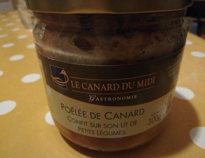 Poêlée de canard confit front packaging