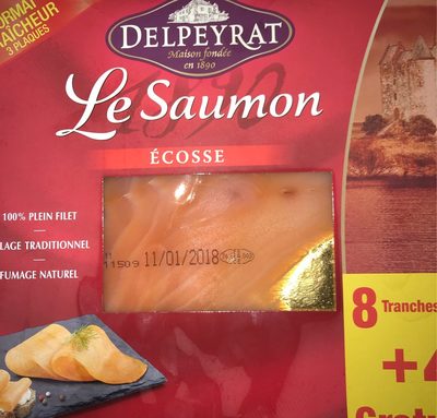 Saumon ecosse front packaging