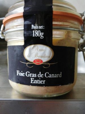 Foie gras de canrd entier