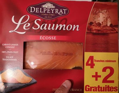 Le saumon front packaging