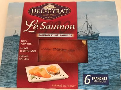 Le Saumon saumon fumé sauvage