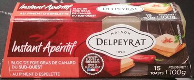 Instant Apéritif au piment d'espelette