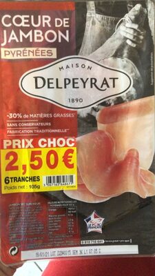 Coeur de jambon pyrénées