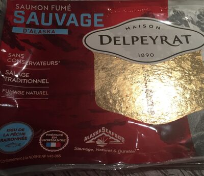 Saumon fumé sauvage d'Alaska