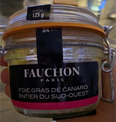 Foie gras de canard entier du sud-ouest