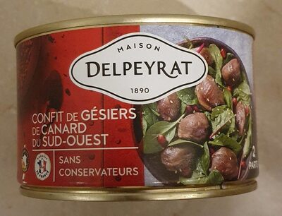 Confit de fessiers de canard du sud ouest