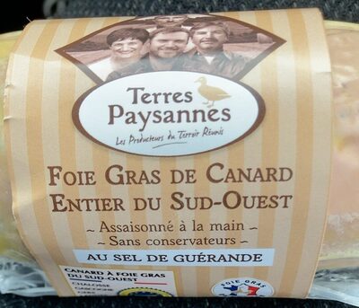 Foie gras canard entier du sud ouest