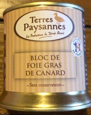 Bloc de foie gras de canard