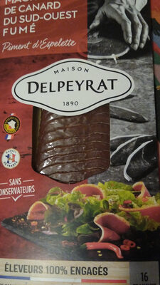 Magret de canard du sud-ouest fumé