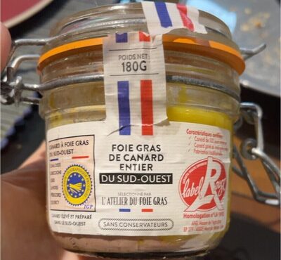 Foie Gras de canard entier du Sud-Ouest
