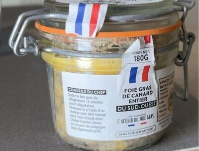 Foie gras de canard entier du Sud-Ouest